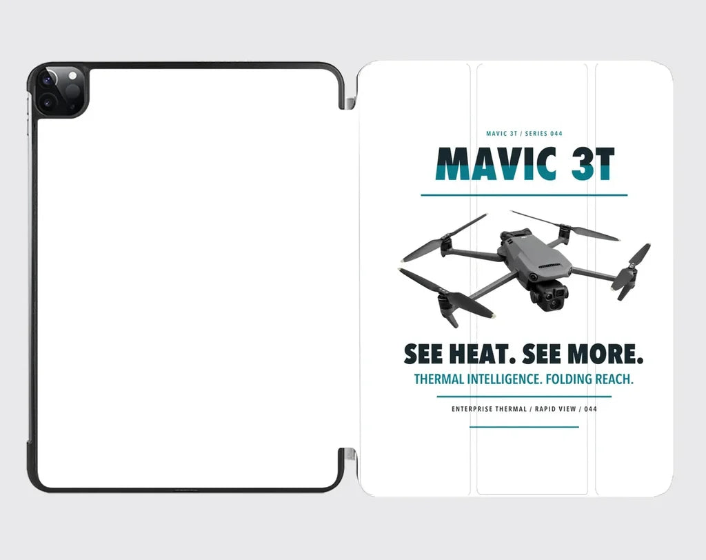 DJI Mavic 3 Thermal design on white ipad tablet case