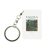 Thumbnail for NAGOYA - Poster - Key Chain - White