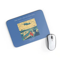 Thumbnail for VINTAGE G4395 - The Night Circuit Practice - Designed Mouse Pads design on blue rectangle