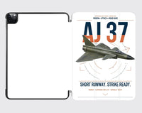 Thumbnail for Saab AJ 37 Viggen design on white ipad tablet case