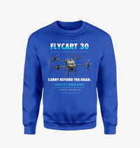 Thumbnail for DJI FlyCart 30 design on blue sweatshirt