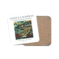 Thumbnail for GIANT'S CAUSEWAY - Poster - Coaster - White