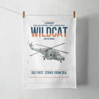 Thumbnail for Leonardo AW159 Wildcat HMA2 design on white towel