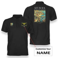 Thumbnail for ST IVES - Poster - Double-Side Polo - Black + Name