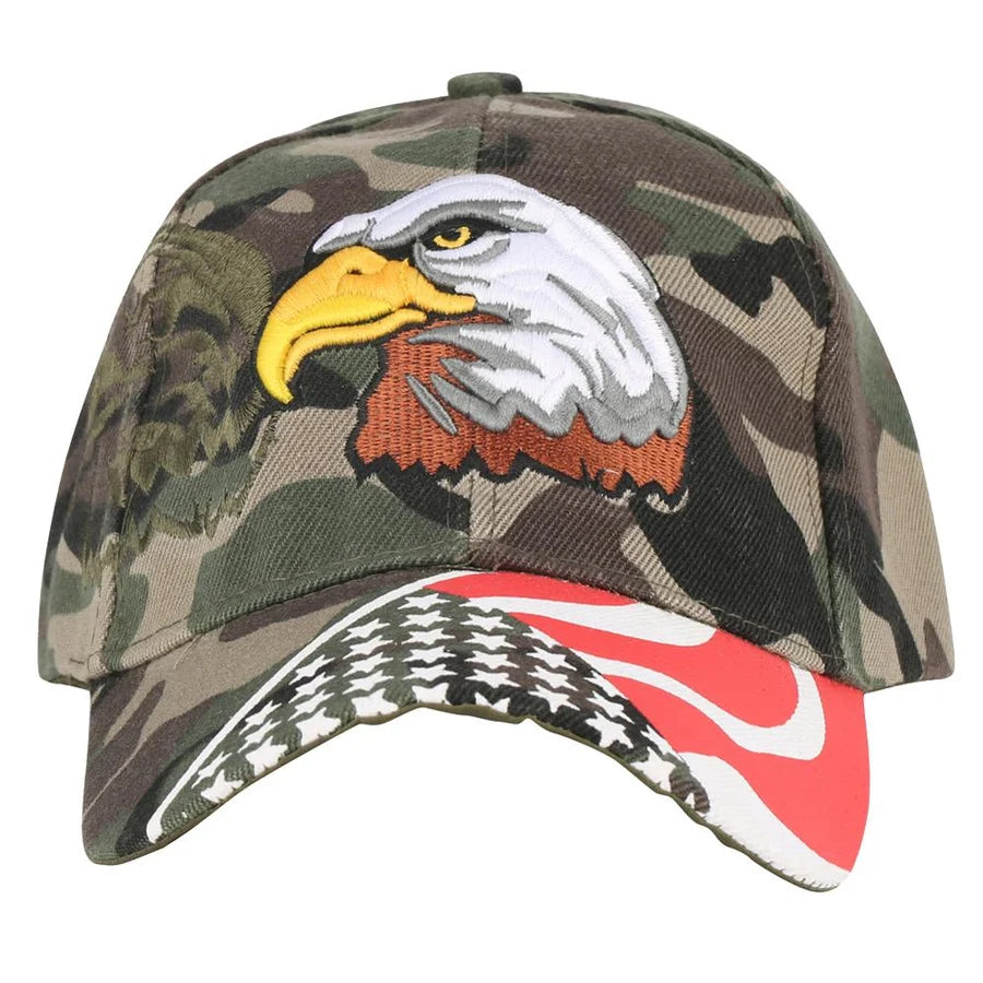 USA Flag Camouflage Style & Hat - view 2