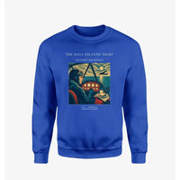 Thumbnail for VINTAGE G4294 - The Solo Atlantic Night - Designed Sweatshirts design on blue