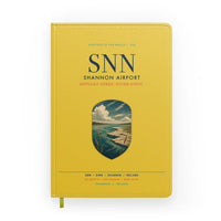 Thumbnail for Shannon Airport (SNN) design on yellow notebook