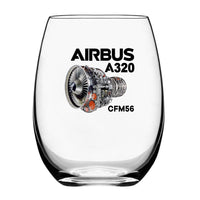 Thumbnail for Customisable Airbus A320 Drinking Glass - view 2