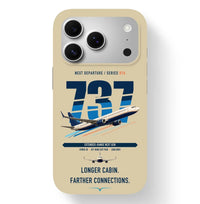 Thumbnail for Boeing 737-900ER design on beige magsafe iphone case
