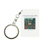 Thumbnail for CAGAYAN DE ORO - Poster - Key Chain - White