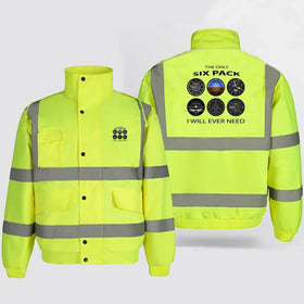 The Only Six Pack I Will Ever Need Reflective Winter Jackets