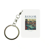 Thumbnail for BANGOR - Poster - Key Chain - White