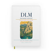 Thumbnail for Dalaman Airport (DLM) design on white notebook