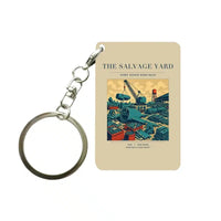 Thumbnail for VINTAGE G4509 - The Salvage Yard - Designed Key Chain design on beige
