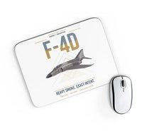 Thumbnail for F-4D Phantom II design on white rectangle mouse pad