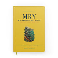 Thumbnail for Monterey Regional Airport (MRY) design on yellow notebook