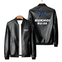 Thumbnail for Sukhoi SU-35 Leather Jacket - view 2