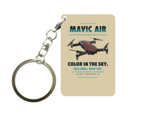 Thumbnail for DJI Mavic Air Key Chain design on beige key chain