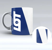 Thumbnail for LOT Polish Airlines Designed Ceramic White Mugs - view 2