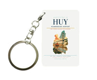 Thumbnail for Humberside Airport (HUY) design on white key chain