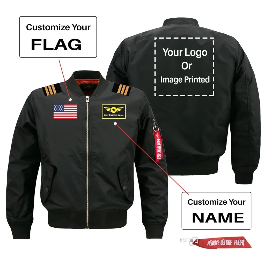 Customisable Pilot Epaulettes Jacket - view 2