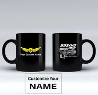 Thumbnail for Customisable Boeing 757 Mug - view 2
