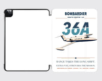Thumbnail for Bombardier Learjet 36A design on white ipad tablet case
