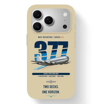 Thumbnail for Boeing 377 Stratocruiser design on beige magsafe iphone case