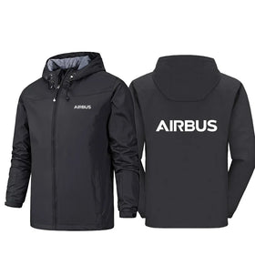 Airbus & Text Rain Jackets & Windbreakers