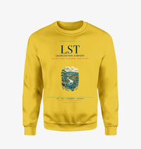 Thumbnail for Launceston Airport (LST) design on yellow sweatshirt
