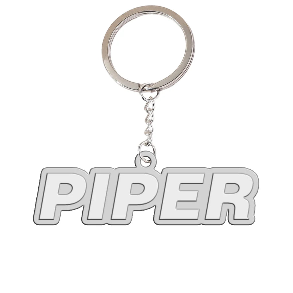 Piper & Text Key Chain - view 2