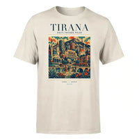 Thumbnail for TIRANA - Poster - Premium T-Shirt - Beige
