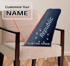 Republic Airlines Aircraft Tail Pillows