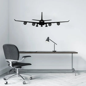 Airbus A340 Silhouette Wall Metal Signs