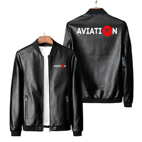 Aviation PU Leather Jackets