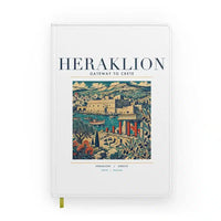 Thumbnail for HERAKLION - Poster - Notebook - White