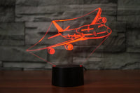 Thumbnail for Customisable Boeing 747 3D Lamp - view 3