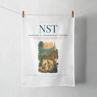 Thumbnail for Nakhon Si Thammarat Airport (NST) design on white towel