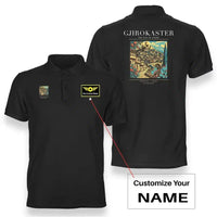 Thumbnail for GJIROKASTER - Poster - Double-Side Polo - Black + Name