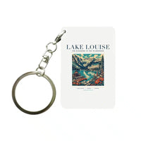 Thumbnail for LAKE LOUISE - Poster - Key Chain - White