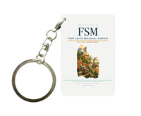 Thumbnail for Fort Smith Regional Airport (FSM) design on white key chain