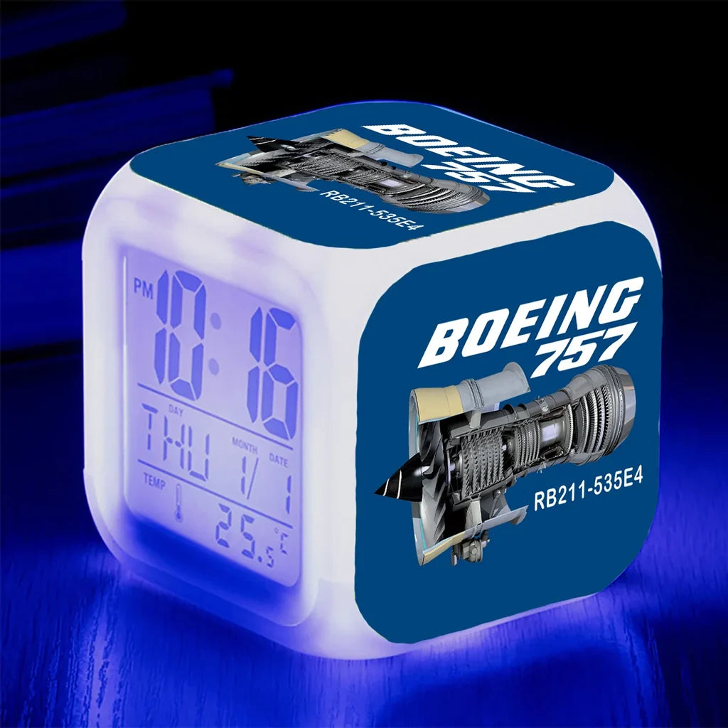 Boeing 757 Digital Alarm Clock - view 2