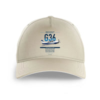 Thumbnail for Beechcraft Bonanza G36 design on beige printed hat