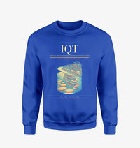 Thumbnail for Coronel FAP Francisco Secada Vignetta International Airport (IQT) design on blue sweatshirt