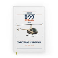 Thumbnail for Robinson R22 Beta II design on white notebook