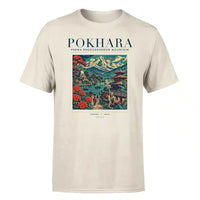 Thumbnail for POKHARA - Poster - Premium T-Shirt - Beige
