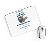 Thumbnail for GE9X design on white rectangle mouse pad