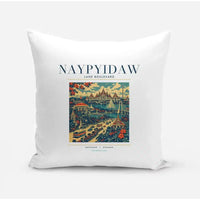 Thumbnail for NAYPYIDAW - Poster - Pillow - White