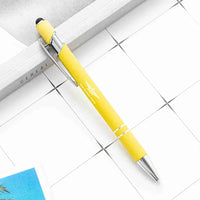 Thumbnail for Custom Name (Badge 3) touch pen - yellow