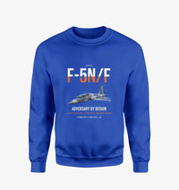 Thumbnail for F-5N F Adversary design on blue sweatshirt